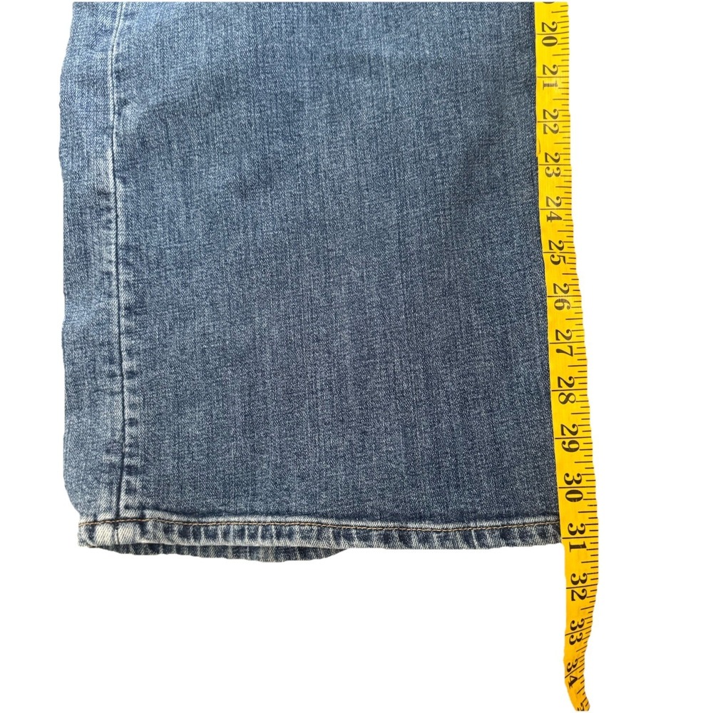 Anthropologie Pilcro Wide-Leg Jeans Women's SZ 33 Medium Wash High-Rise Baggy - Picture 8 of 8